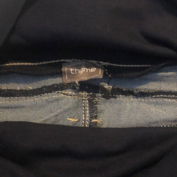 Small Thyme Maternity Jeans - Picture 3 of 3